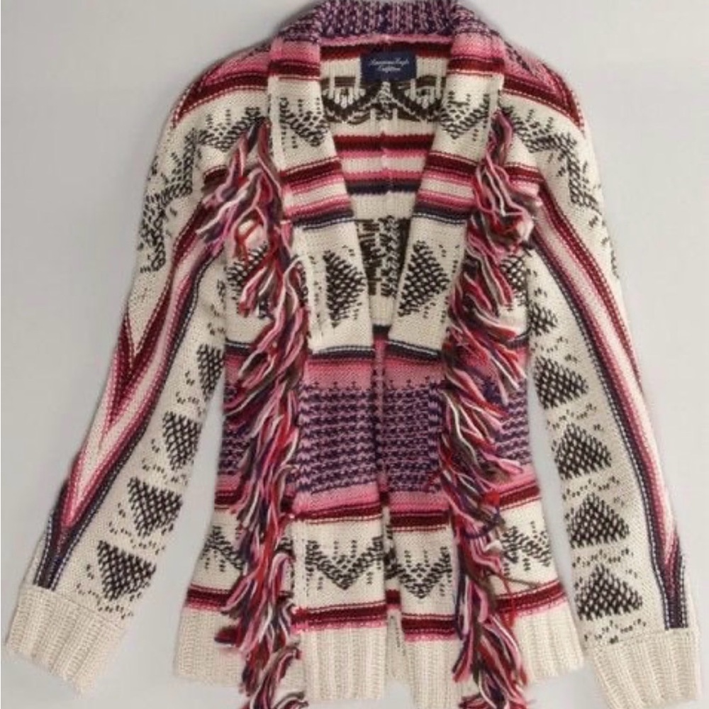 American Eagle Outfitters Tribal Aztec Sweater XS